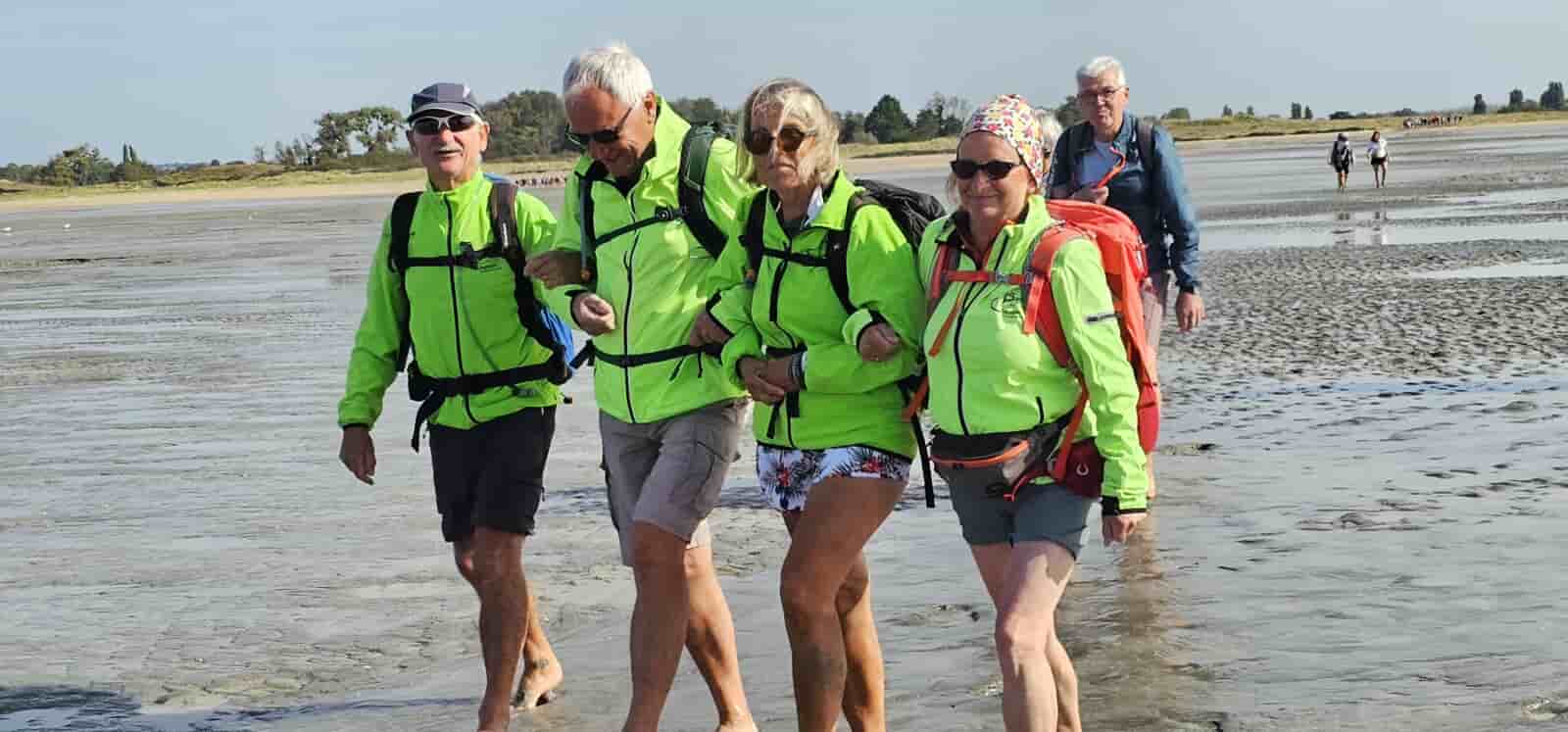 Christian 17 A traverser la baie du Mont St Michel